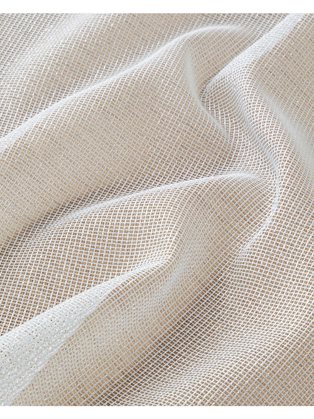 Gri Nour Polyester Runner 45x145 cm Silver-2