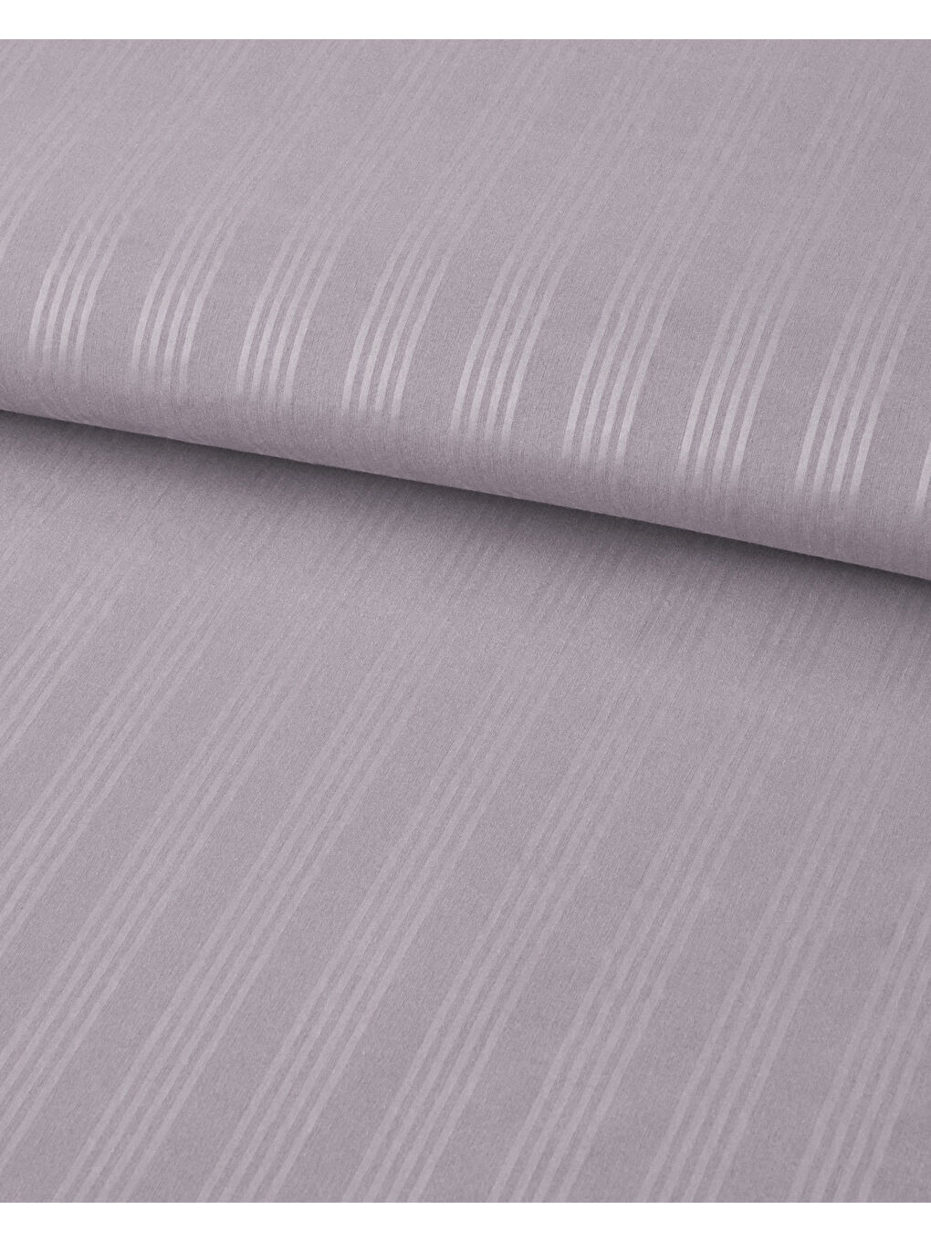 Glossy Kolay Ütülenir Perkal Çift Kişilik Nevresim Takımı 200x220 cm Gri-2