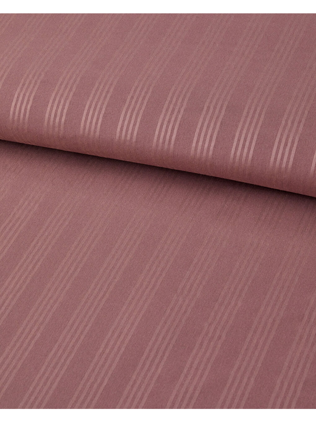 Glossy Kolay Ütülenir Perkal Çift Kişilik Nevresim Takımı 200x220 cm Sisli Mürdüm-2