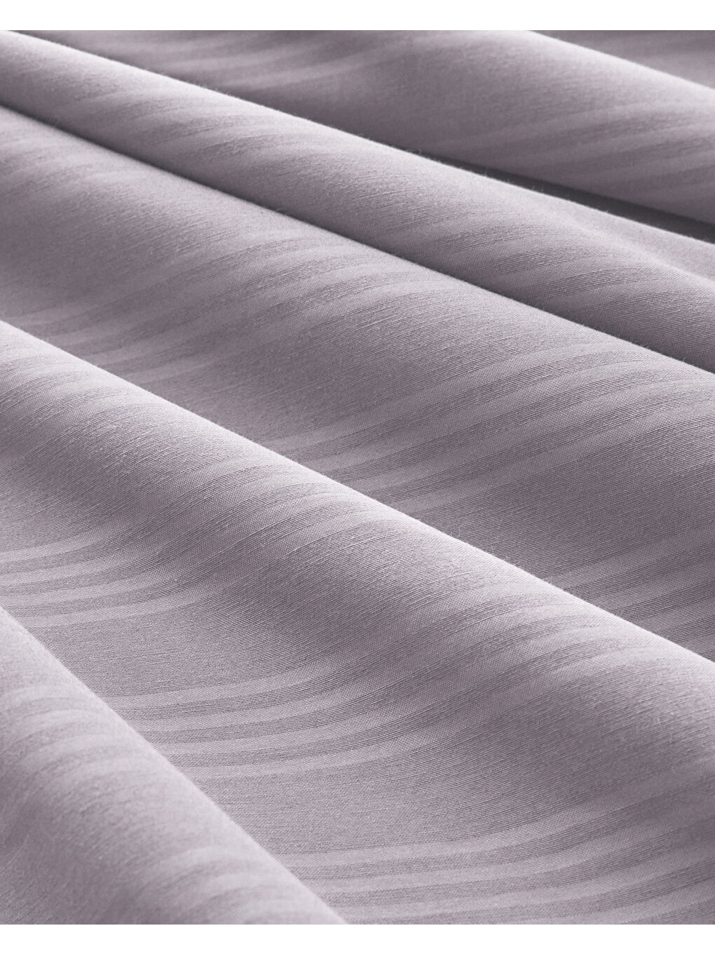 Glossy Kolay Ütülenir Perkal Çift Kişilik Nevresim Takımı 200x220 cm Gri-4