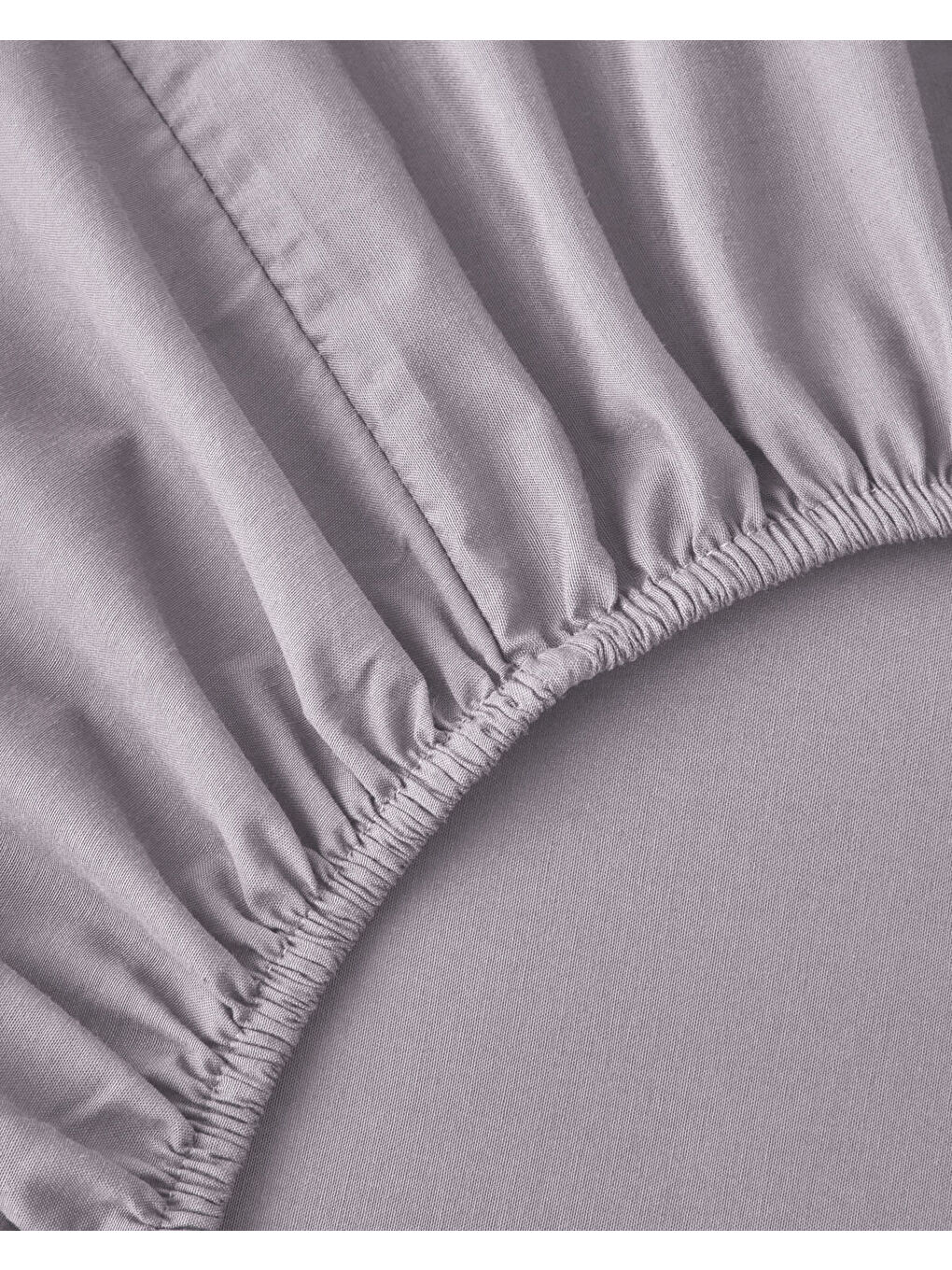 Glossy Kolay Ütülenir Perkal Çift Kişilik Nevresim Takımı 200x220 cm Gri-6