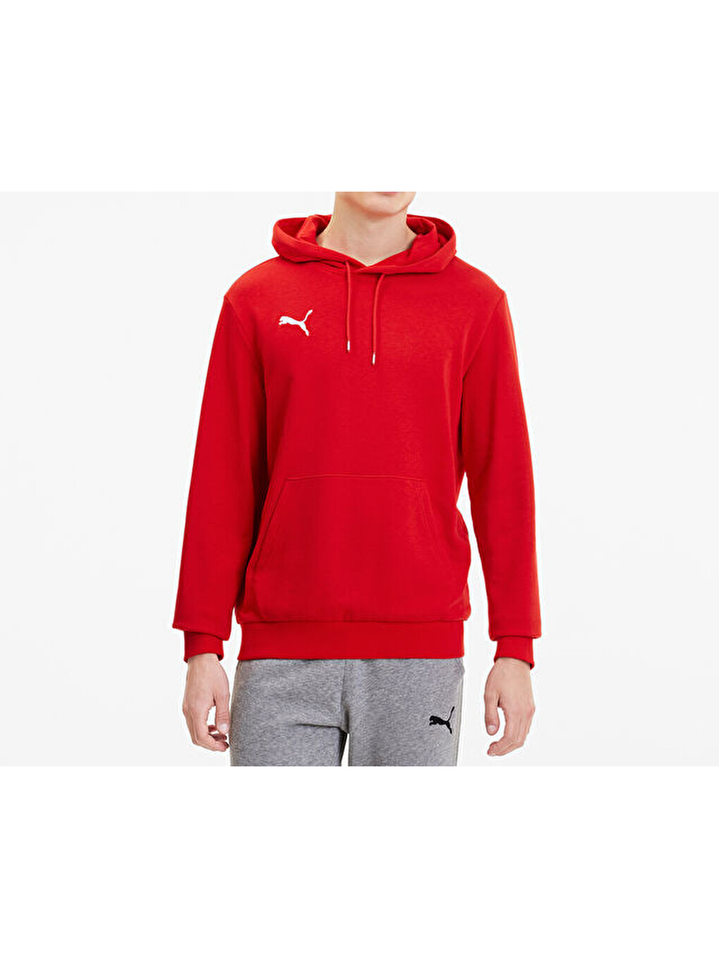 65658001 Teamgoal 23 Causals Hoody Erkek Sweatshirts Kırmızı-2