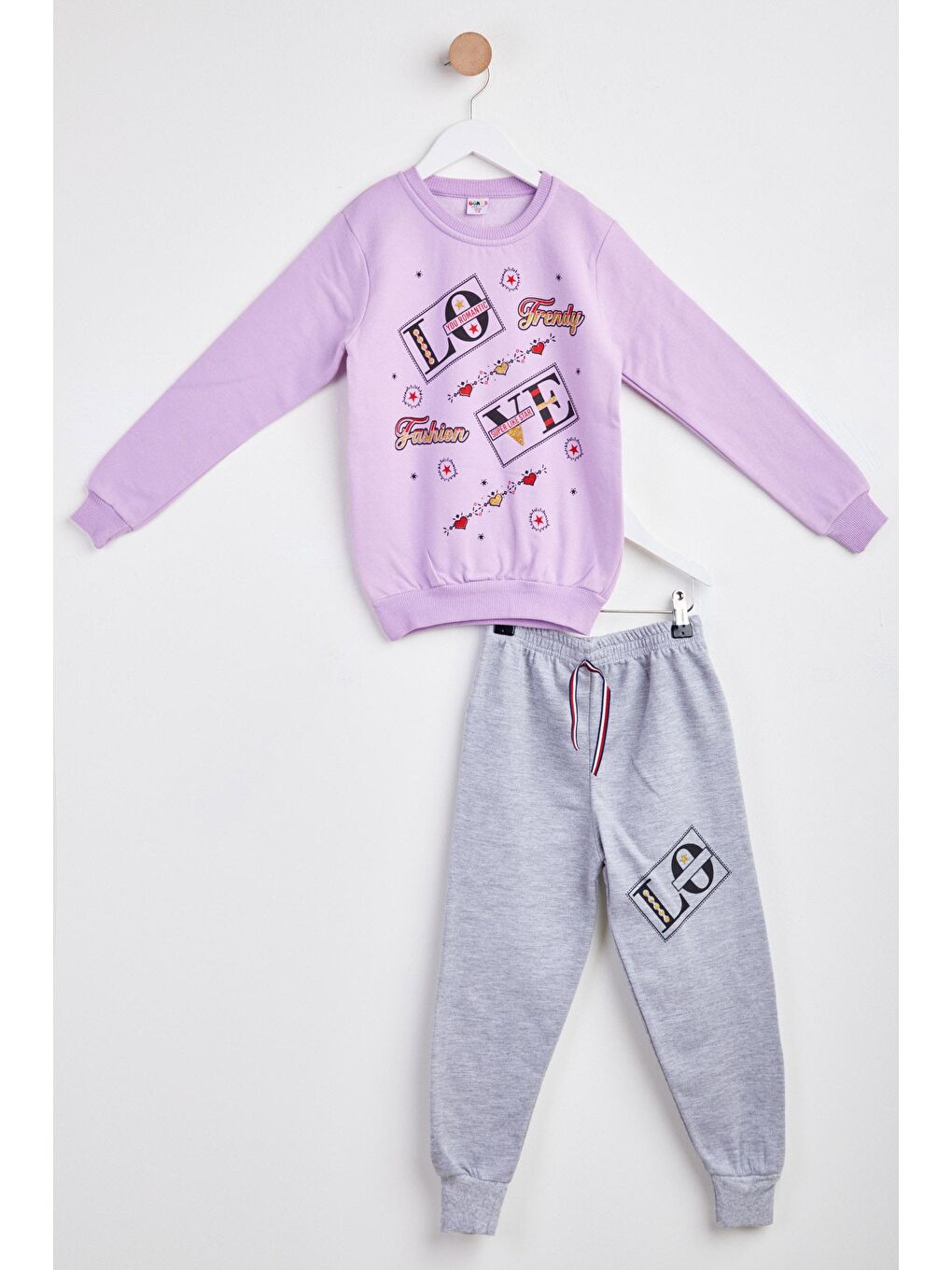 Erkek Çocuk Lila Eşofman Takımı - 23825