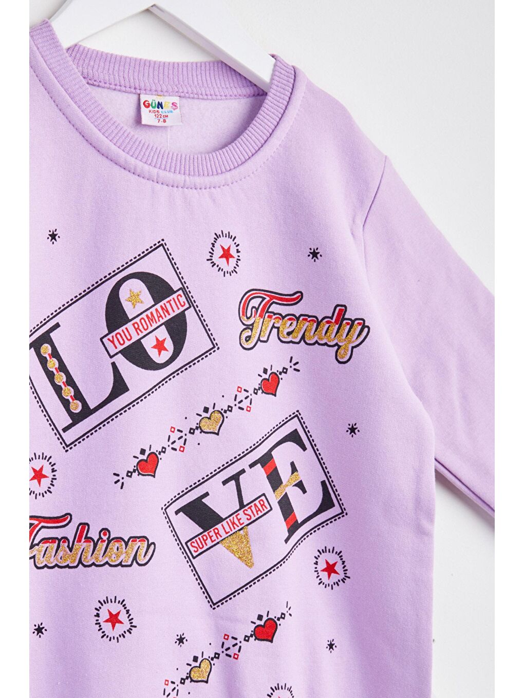 Erkek Çocuk Lila Eşofman Takımı - 23825-1