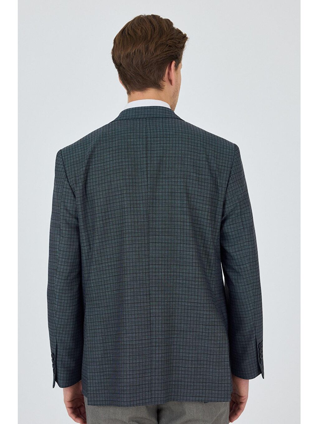 Lacivert Mono Yaka Bez Ayağı Tam Astar Esnek 4 Drop Comfort Fit Classic Ceket 1002250157-4