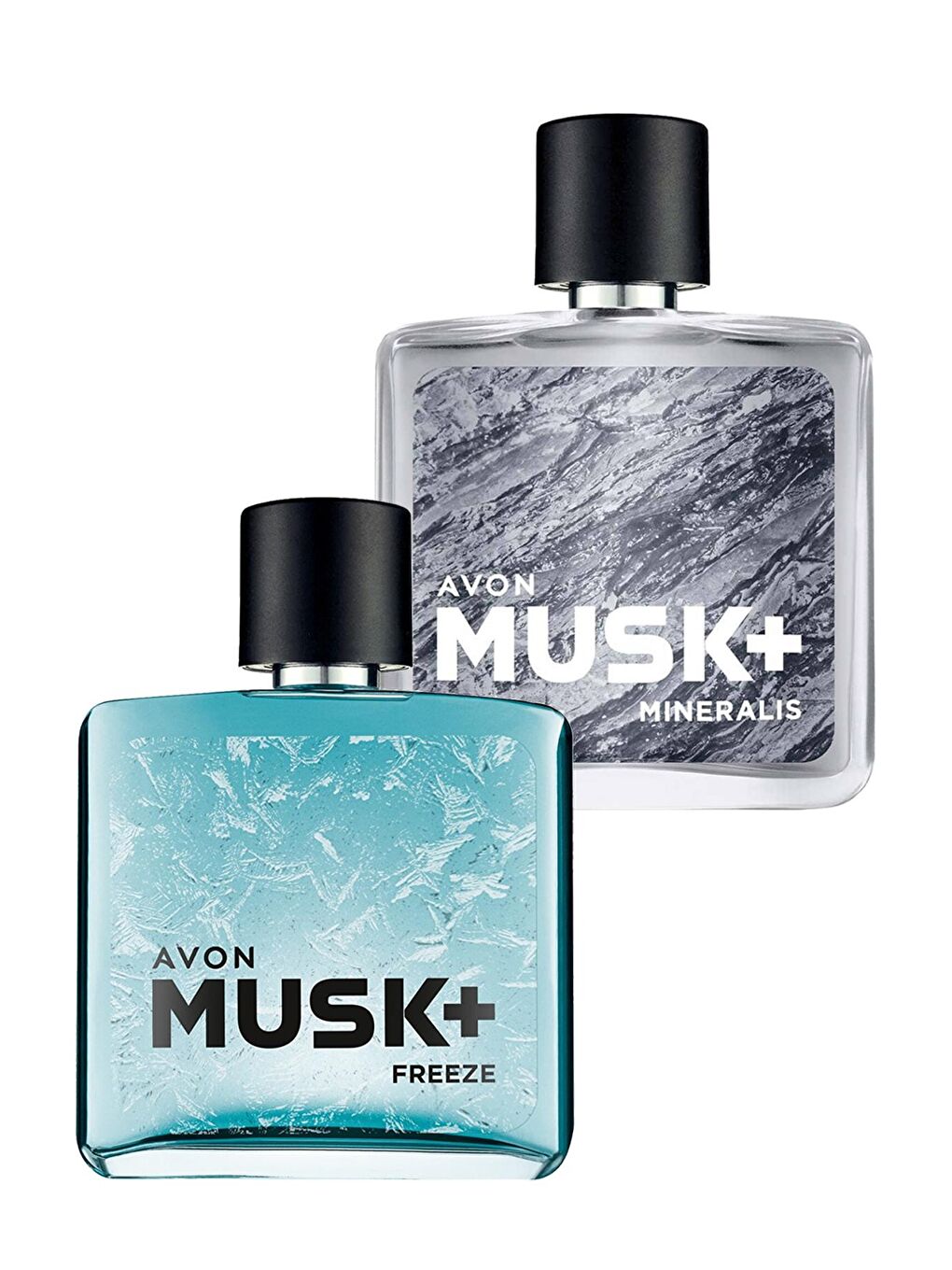 AVON Renksiz Musk+ Freeze ve Mineralis Erkek Parfüm Paketi