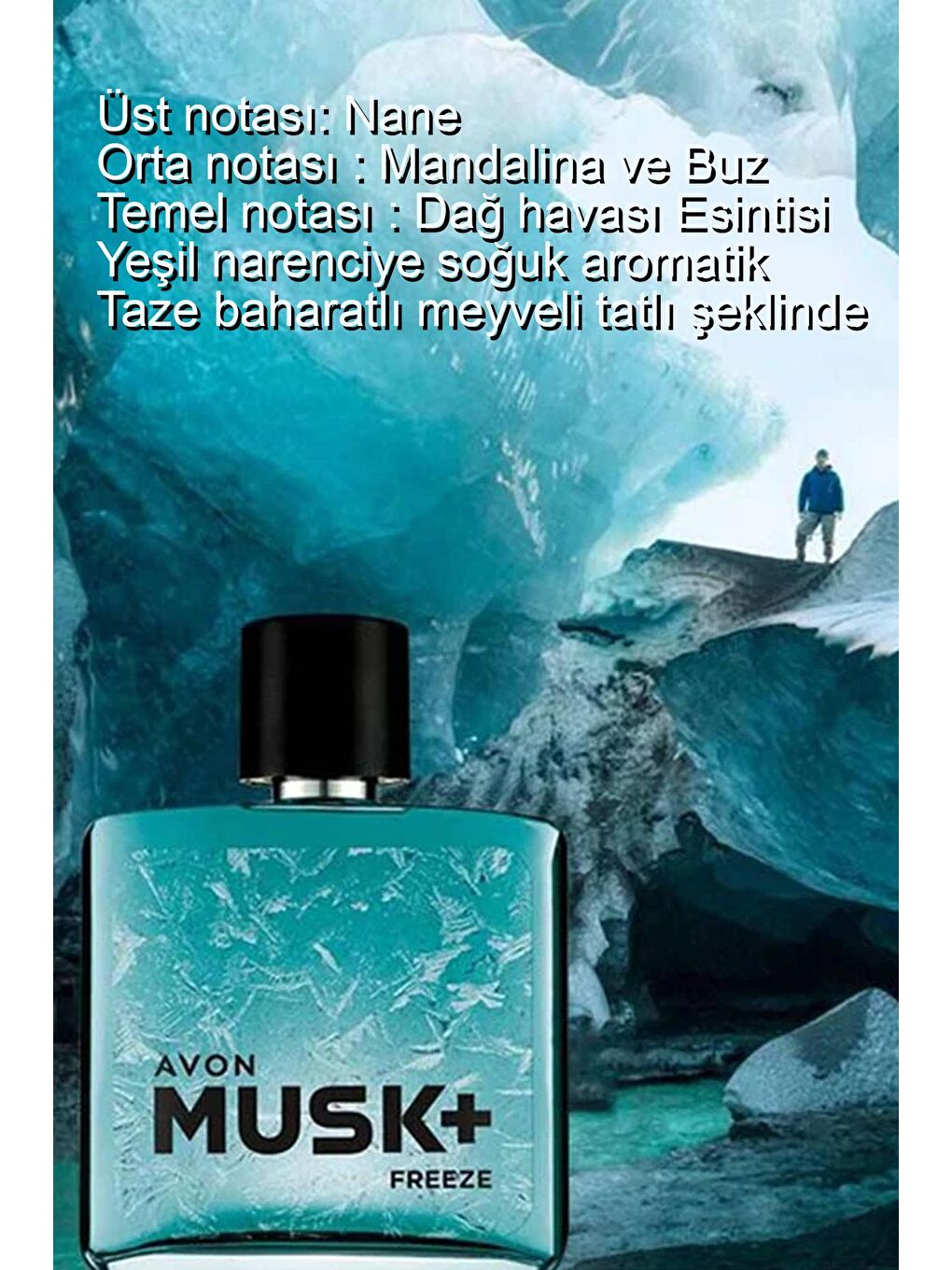 AVON Renksiz Musk+ Freeze ve Mineralis Erkek Parfüm Paketi - 2