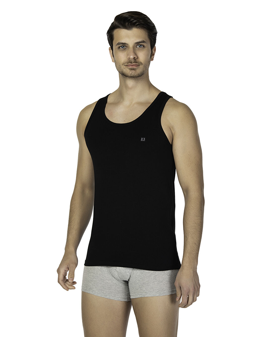 Siyah DS Damat Trendy 2li Atlet SİYAH-2