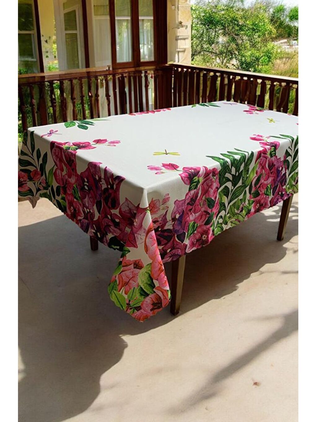 Karışık Bahar Dertsiz Masa Örtüsü 120x150 cm