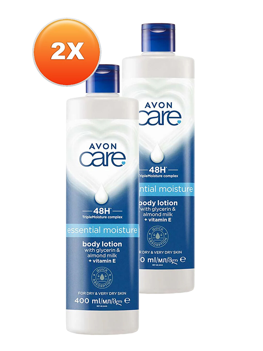 AVON Care Essential Nemlendirici Vücut Losyonu 400 Ml. İkili Set - 1