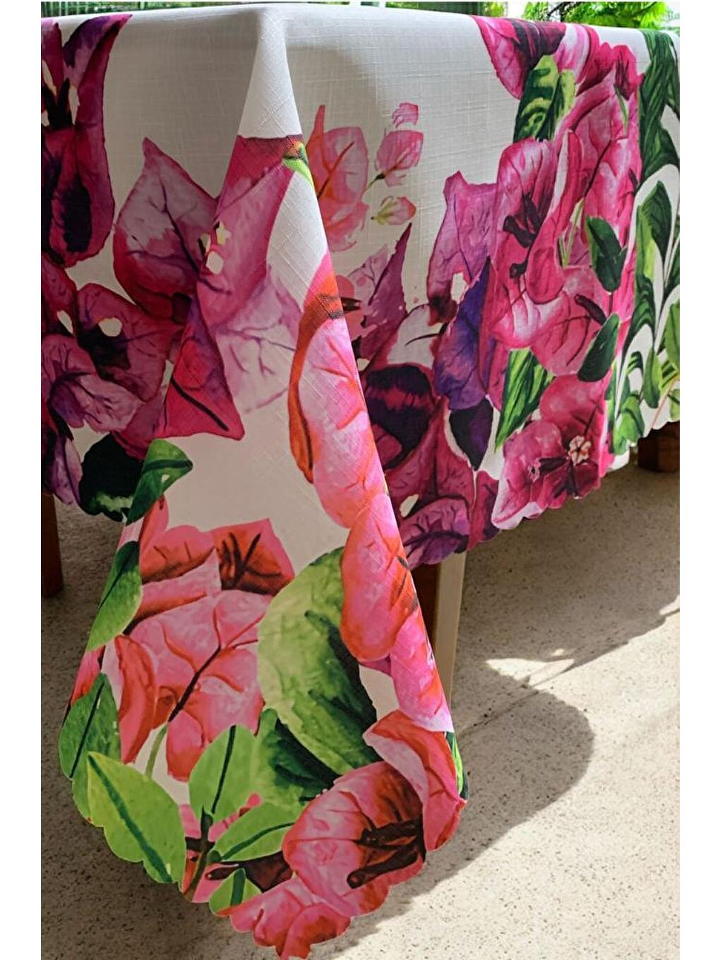 Karışık Bahar Dertsiz Masa Örtüsü 120x150 cm-1