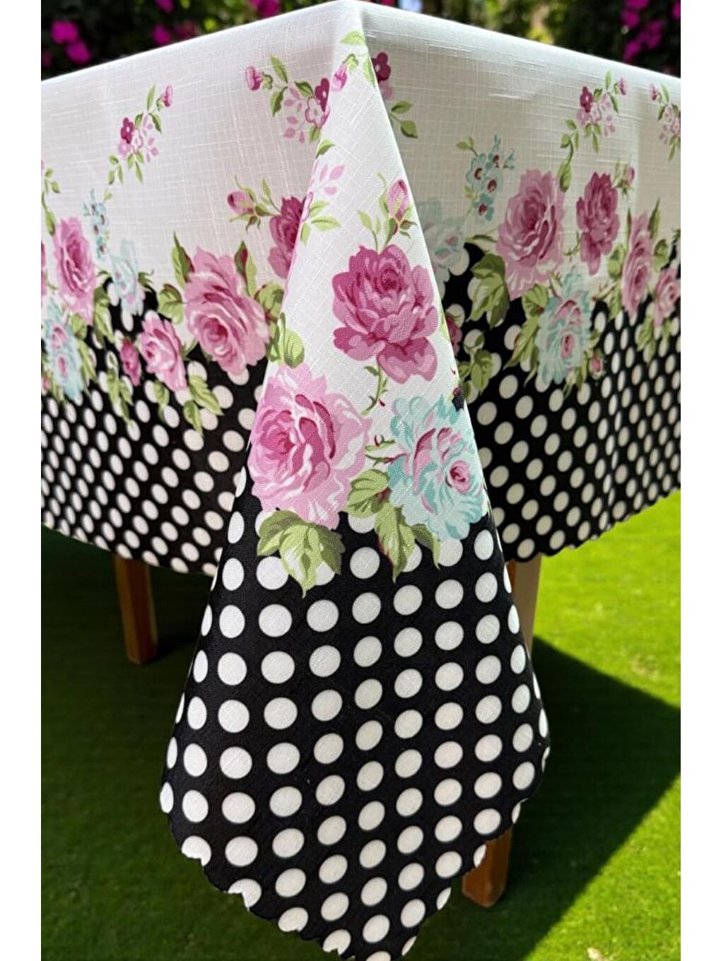 Karışık Rosella Dertsiz Masa Örtüsü 150x220 cm-1