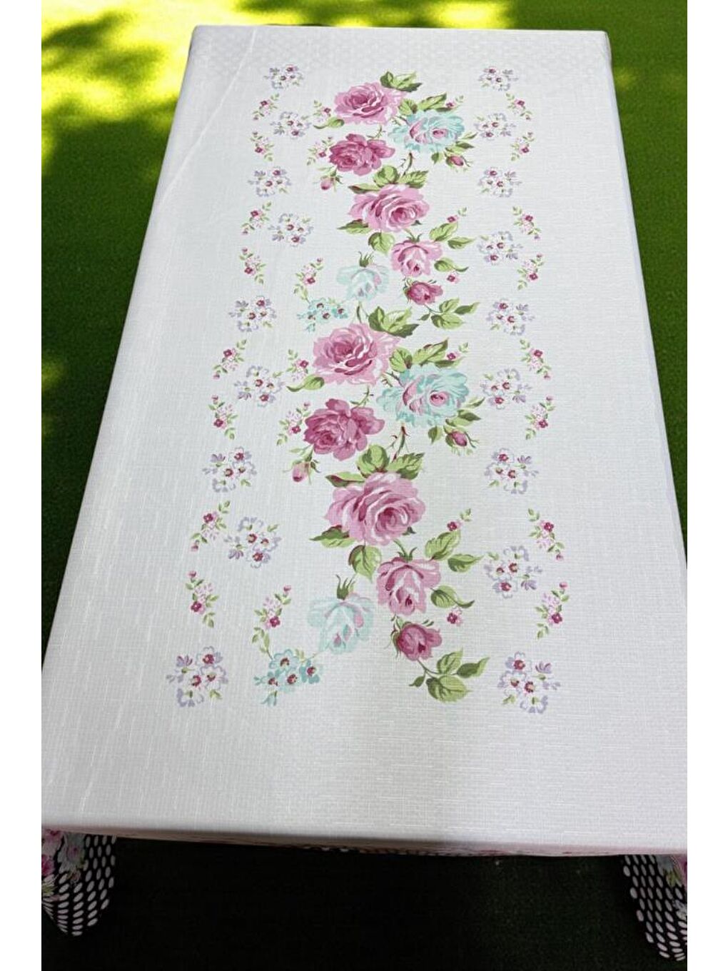 Karışık Rosella Dertsiz Masa Örtüsü 150x220 cm-2