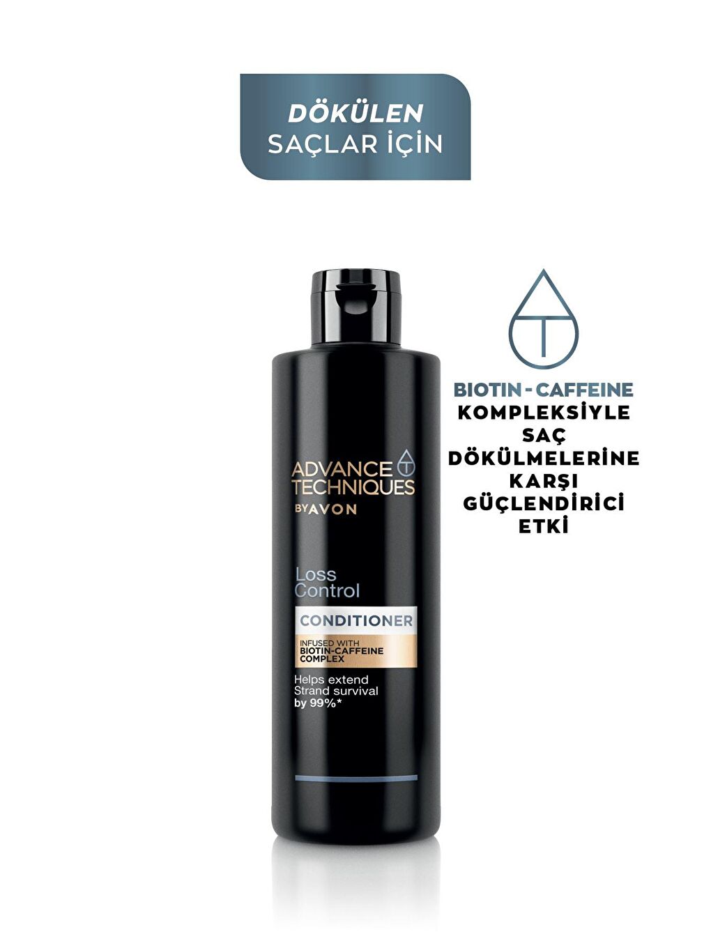 AVON Advance Techniques Koparak Dökülme Karşıtı Saç Kremi 250 Ml. Üçlü Set - 2