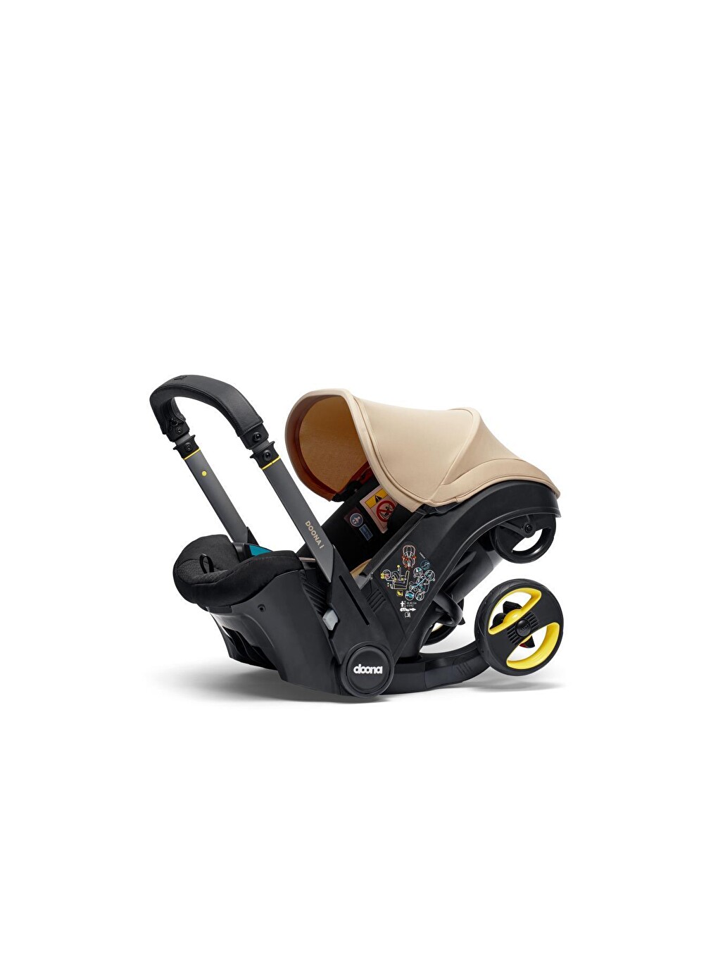 İ Bebek Arabasına Dönüşen İ-size Ana Kucağı Oto Koltuğu + Isofix Baza-5