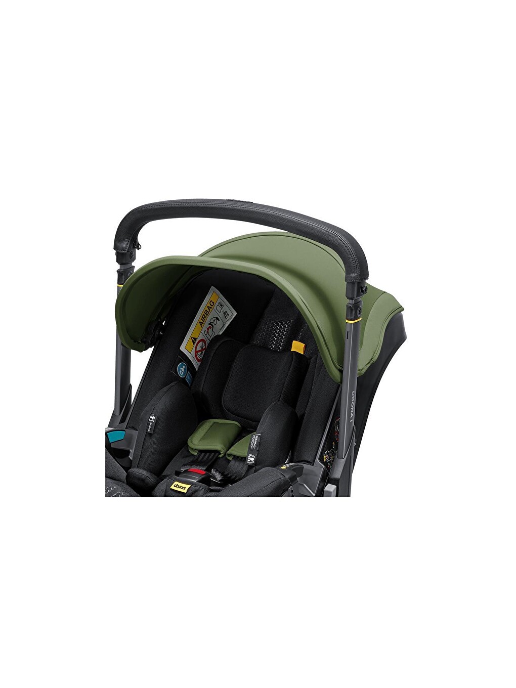 İ Bebek Arabasına Dönüşen İ-size Ana Kucağı Oto Koltuğu + Isofix Baza-5
