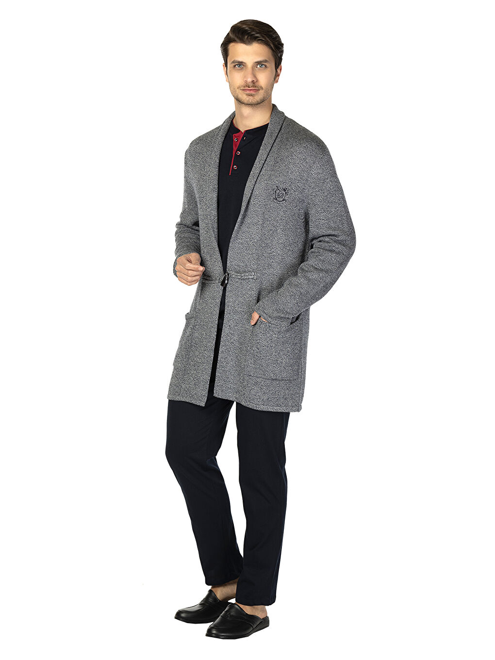 Lacivert Rob Melanj Triko K.LACİVERT-1