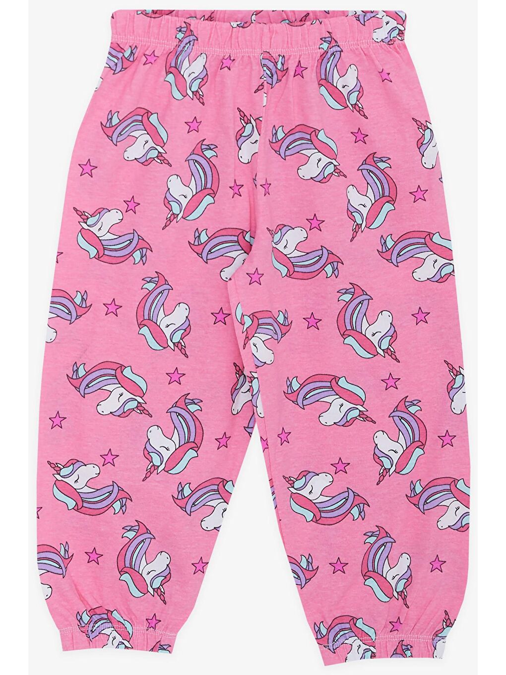 Kız Bebek Pijama Takımı Desenli Pembe (9 Ay-1 Yaş)-4