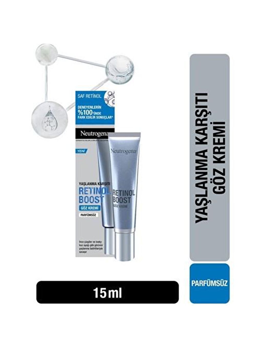 Neutrogena Renksiz Retinol Boost Göz Kremi 15 ML