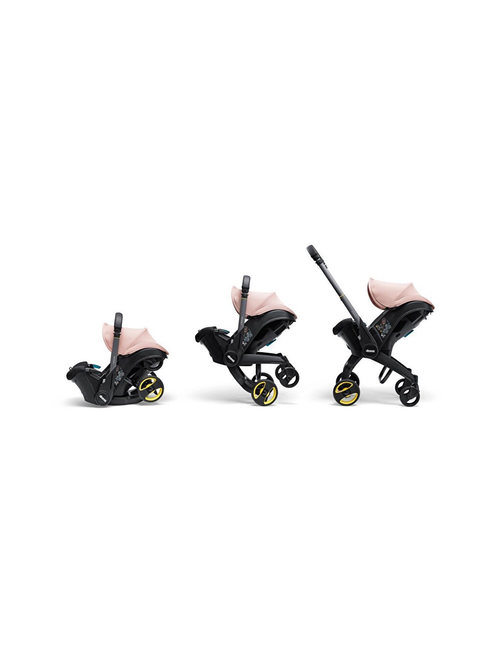 İ Bebek Arabasına Dönüşen İ-size Ana Kucağı Oto Koltuğu + Isofix Baza-2