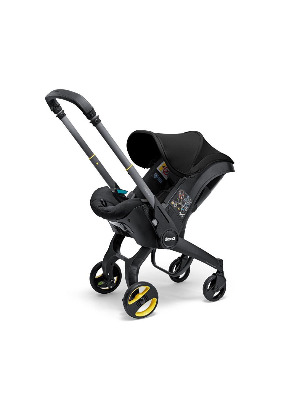 Bebek Arabasına Dönüşen İ-size Ana Kucağı Oto Koltuğu + Isofix Baza-3