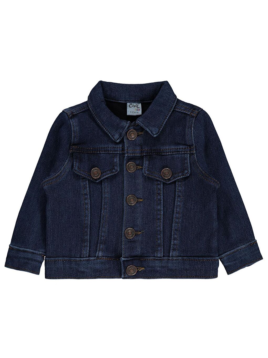 Civil Mavi Baby Bebek Jean Ceket 9 18 Ay Mavi