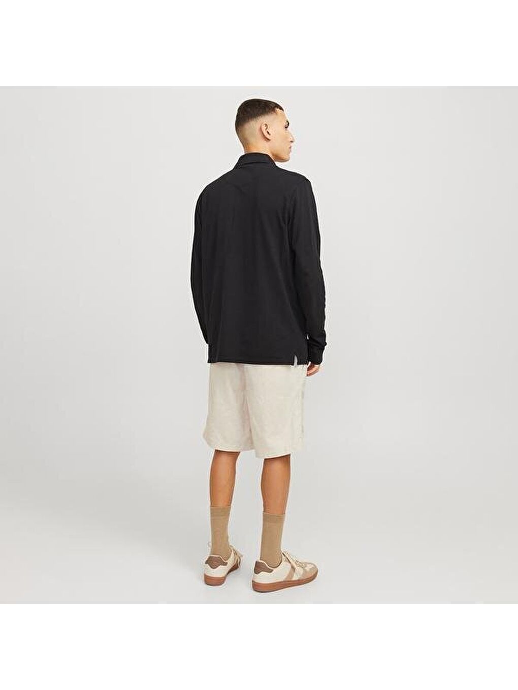 Jack&Jones Jaiden Campaign Hybrid Bondi Erkek Bej Şort-1