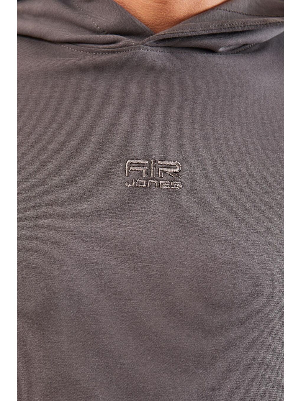 AIR JONES Ulrich Koyu Gri  Kapüşonlu Erkek Sweatshirt - 88311 - 3