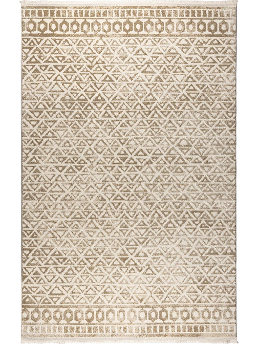 Notta 1118 Bej Modern Dokuma Halı-80x300-4