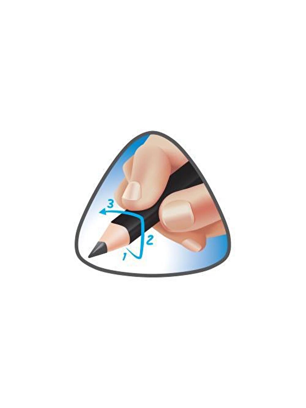 İlk Kalemim Kırmızı Kalem Üç Köşeli Jumbo 3 Adet-1