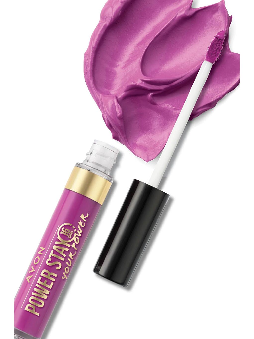 AVON Power Stay Likit Ruj Overdrive Orchid - 3