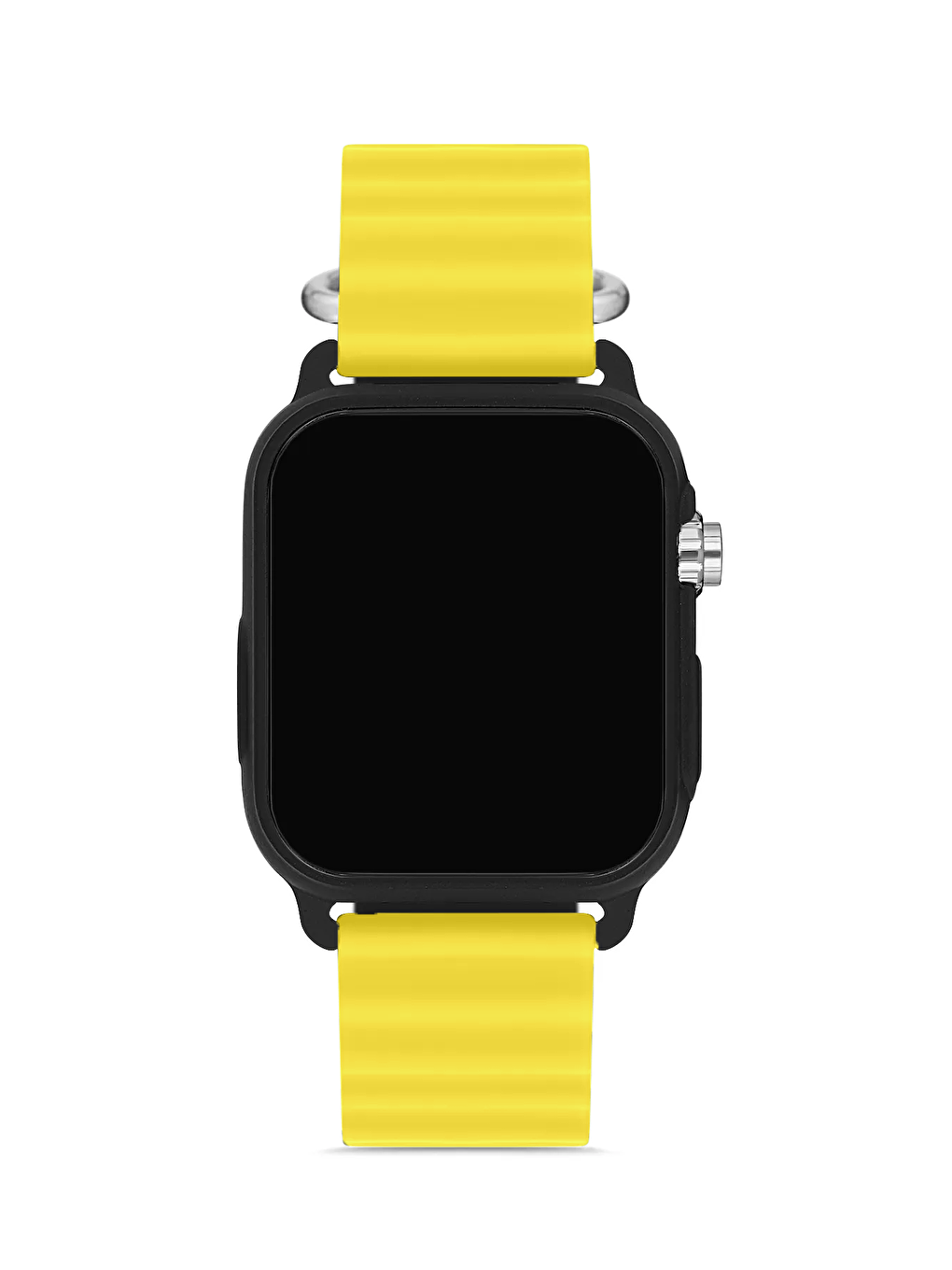 Sarı Silikon Unisex Dijital Led Kol Saati