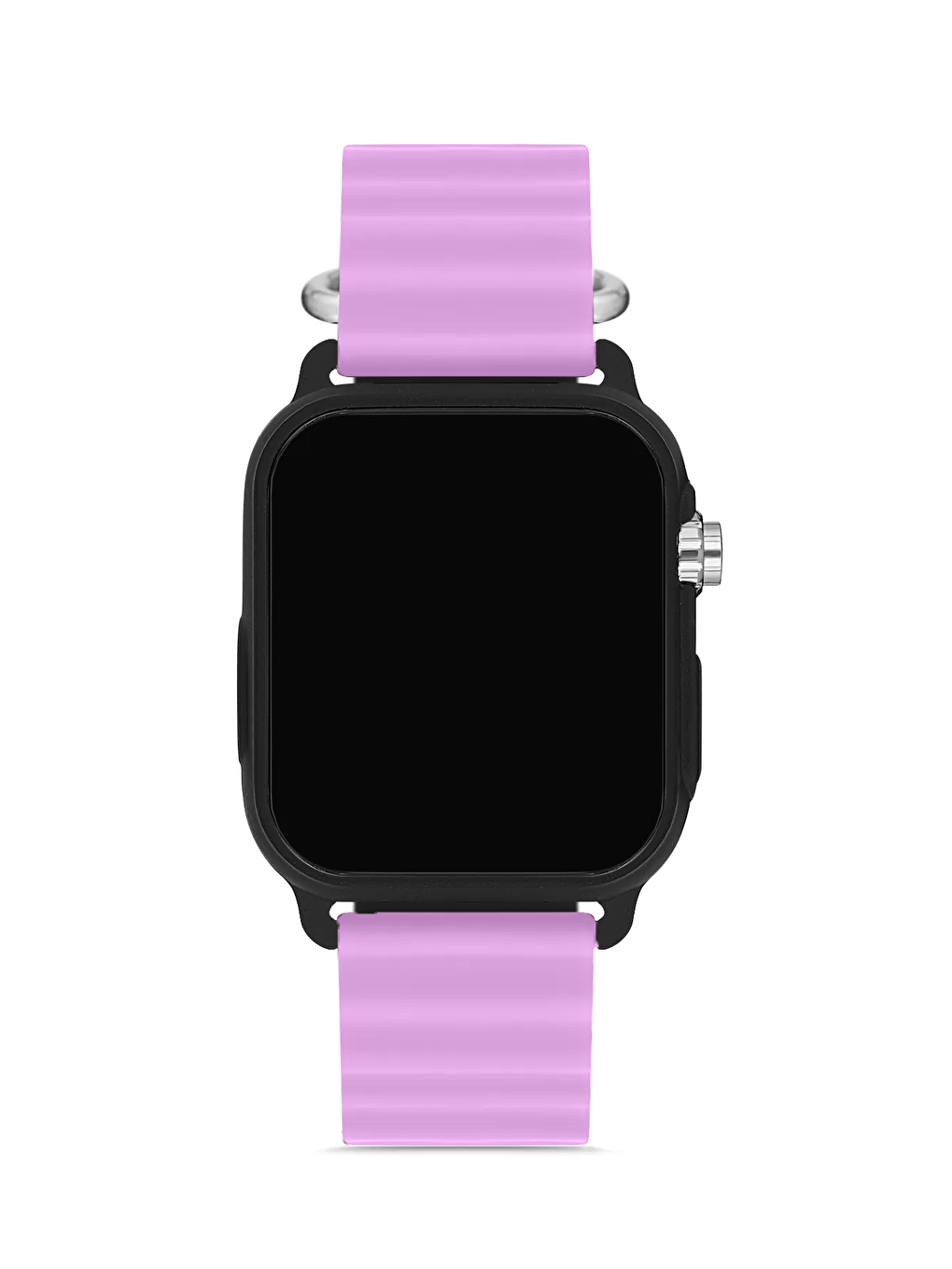 Mor Silikon Unisex Dijital Led Kol Saati