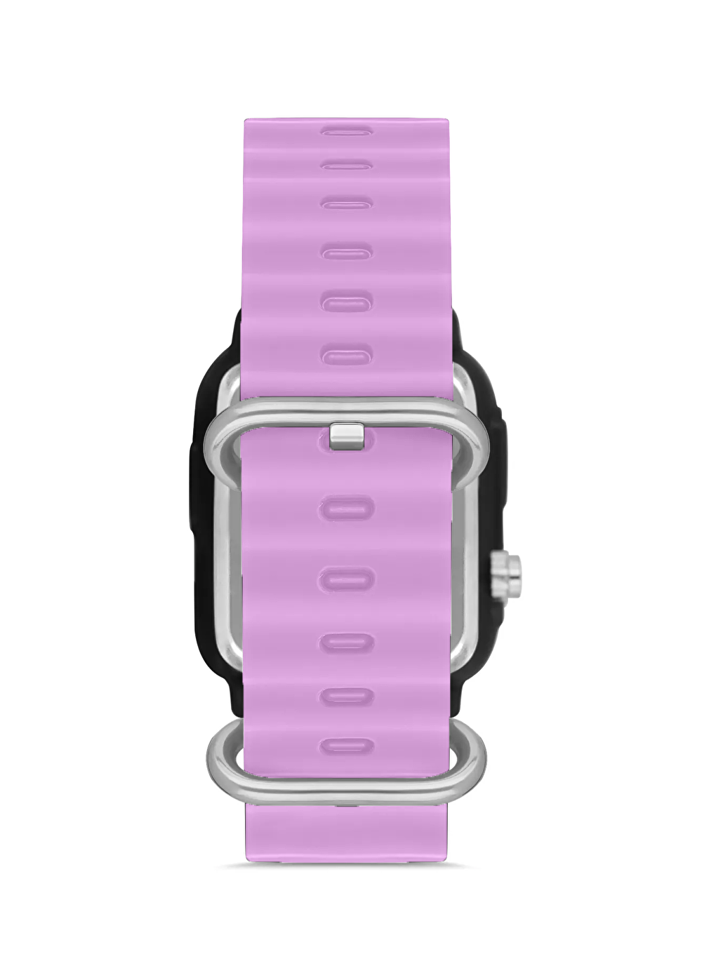 Mor Silikon Unisex Dijital Led Kol Saati-2