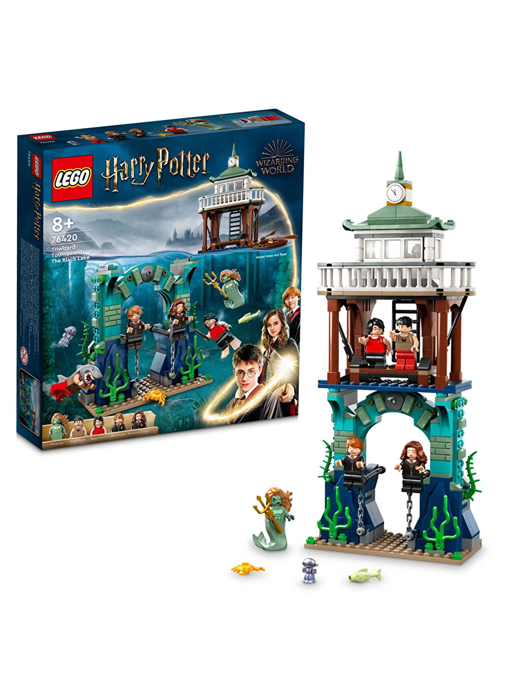 Lego Renksiz Harry Potter Üç Büyücü Turnuvası Kara Göl 76420