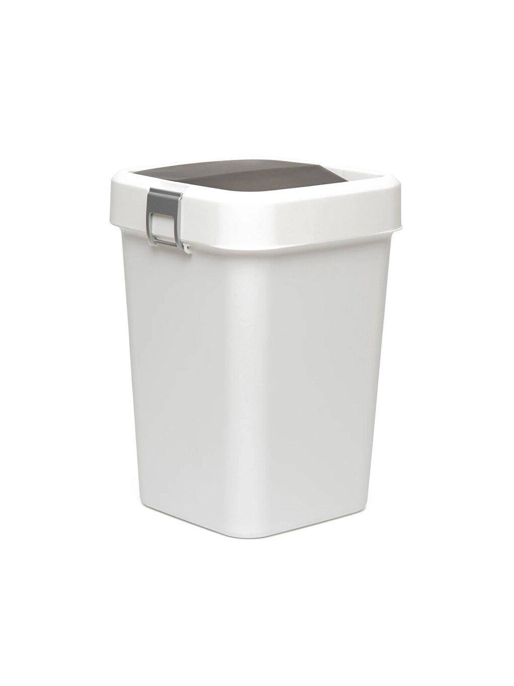 Motek Beyaz Comfort Dustbin 8 Litre Çöp Kutusu Kovası Beyaz - 2