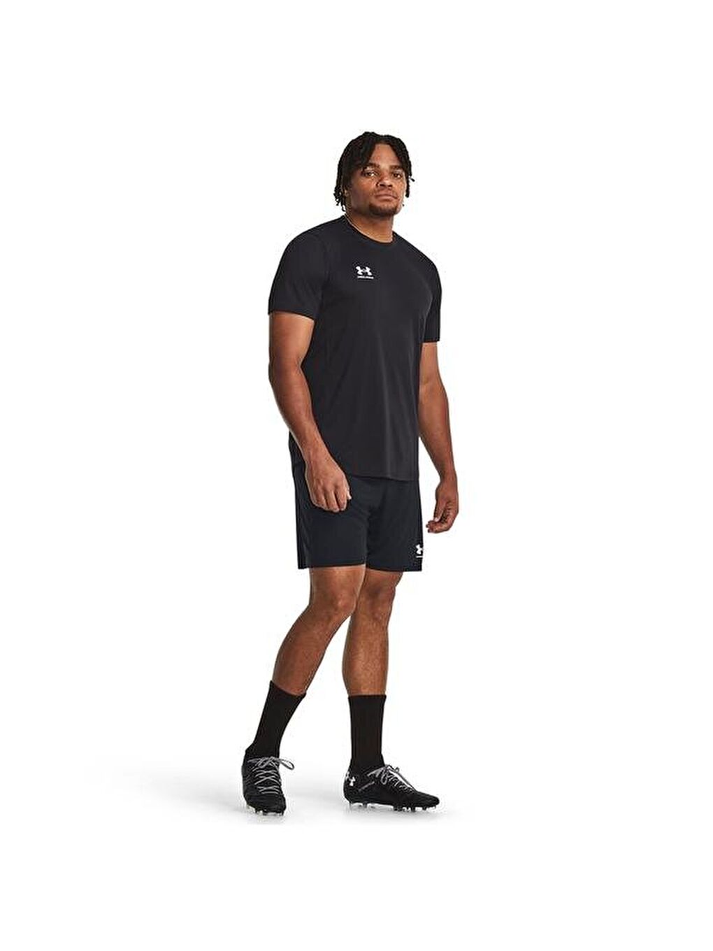 Challenger Knit Erkek Siyah Şort-4