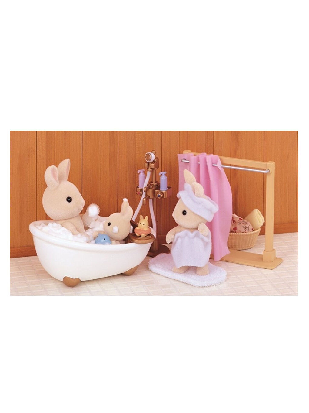 Sylvanian Families Renksiz Banyo ve Duş Seti 5022 - 2