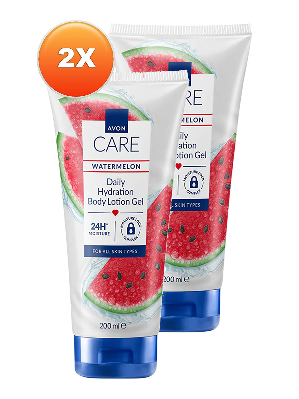 Care Watermelon Karpuz Kokulu Vücut Losyon Jeli 200 Ml. İkili Set-1