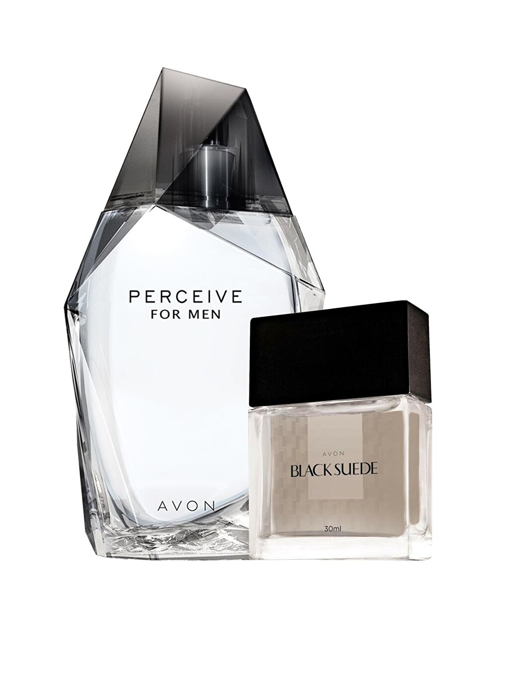 AVON Renksiz Perceive Erkek Parfüm ve Black Suede Erkek Parfüm Paketi