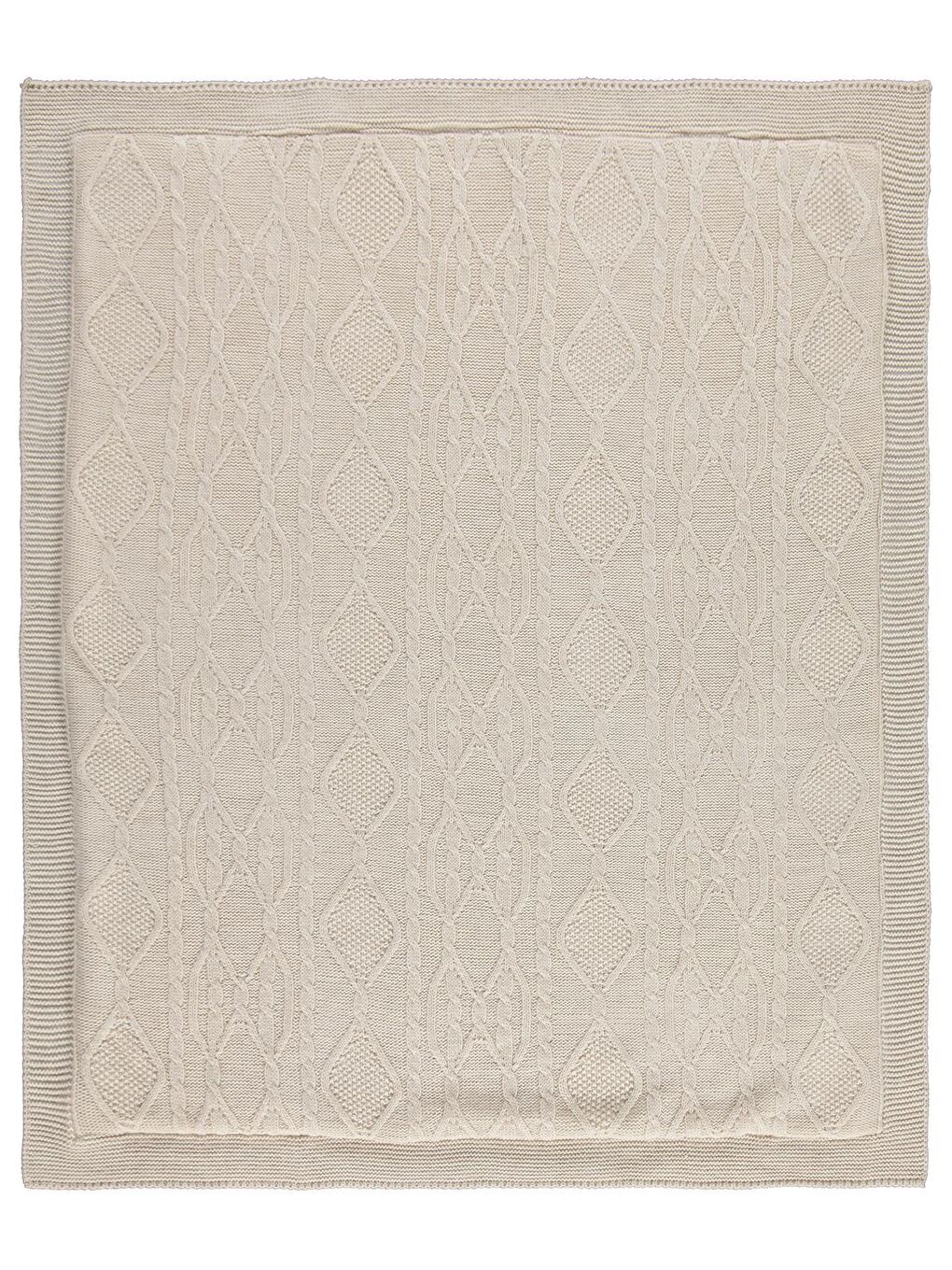 Baby Karışık Desenli Velsoftlu Battaniye - Bej Standart-1