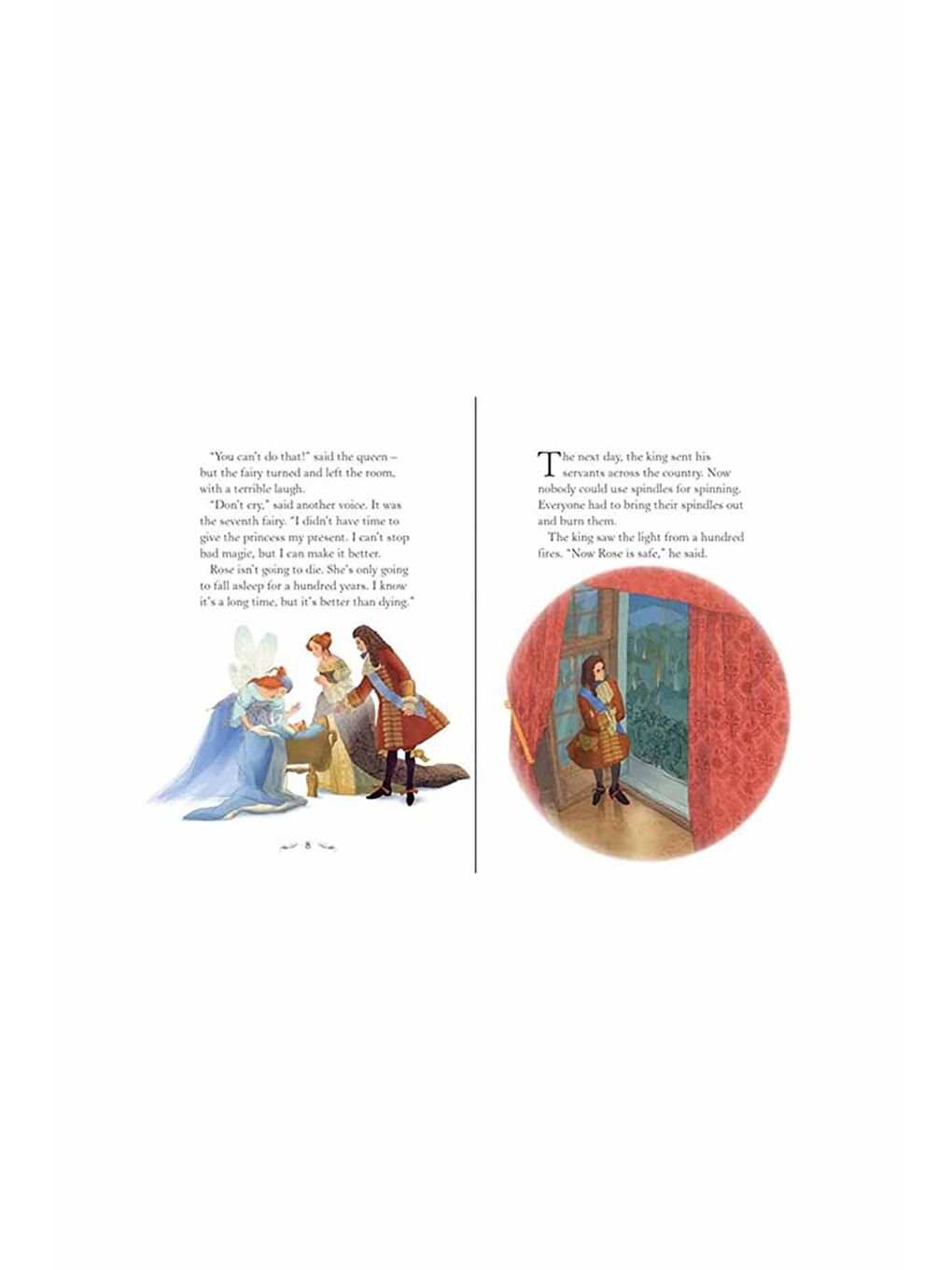 The Usborne Beyaz-Renklibaskı Sleeping Beauty - 2