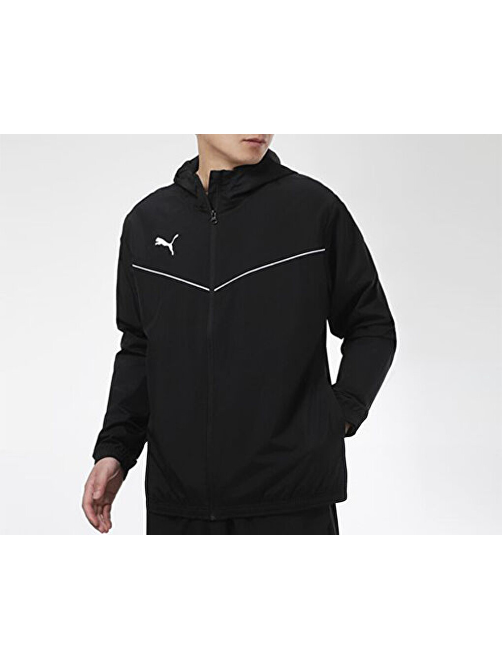 65739603 Teamrise All Weather Jacket Erkek Ceketi Siyah-2