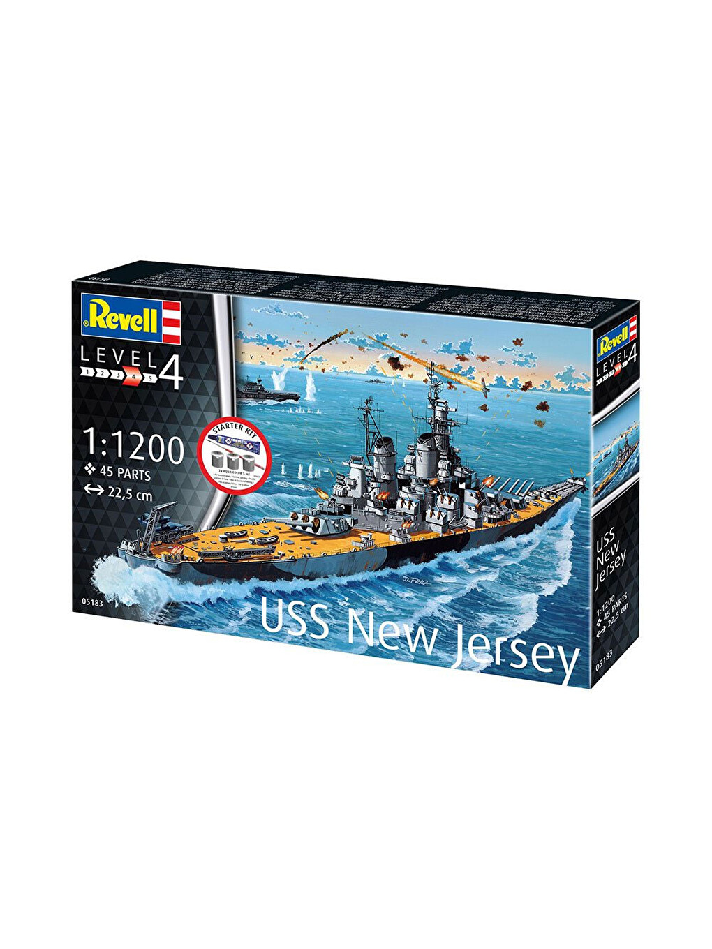 Starter Kit Gemi Battleship Uss New Jersey 75183-5