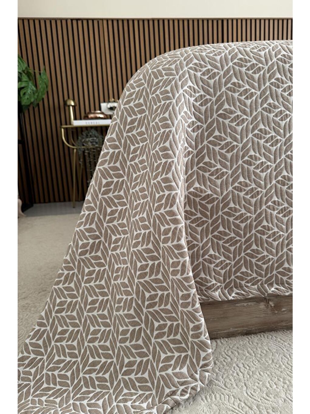 Karışık Salvia 3 Parça Çift Kişilik Yatak Örtüsü 235x245 cm-1