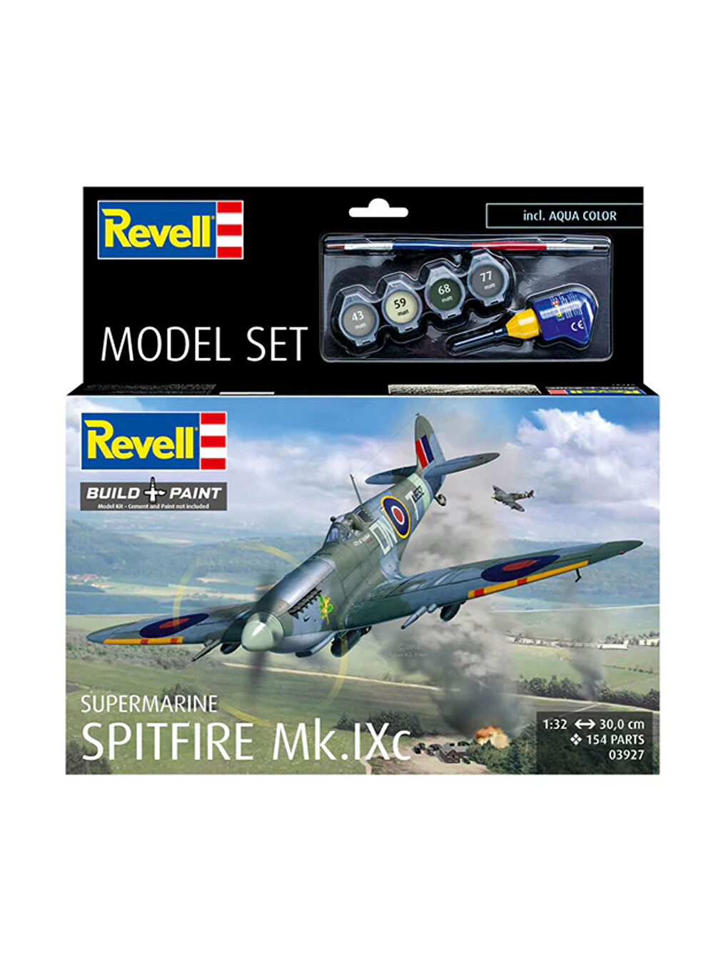 Model Set Uçak Supermarine Spitfire Mk.ıxc 63927-2