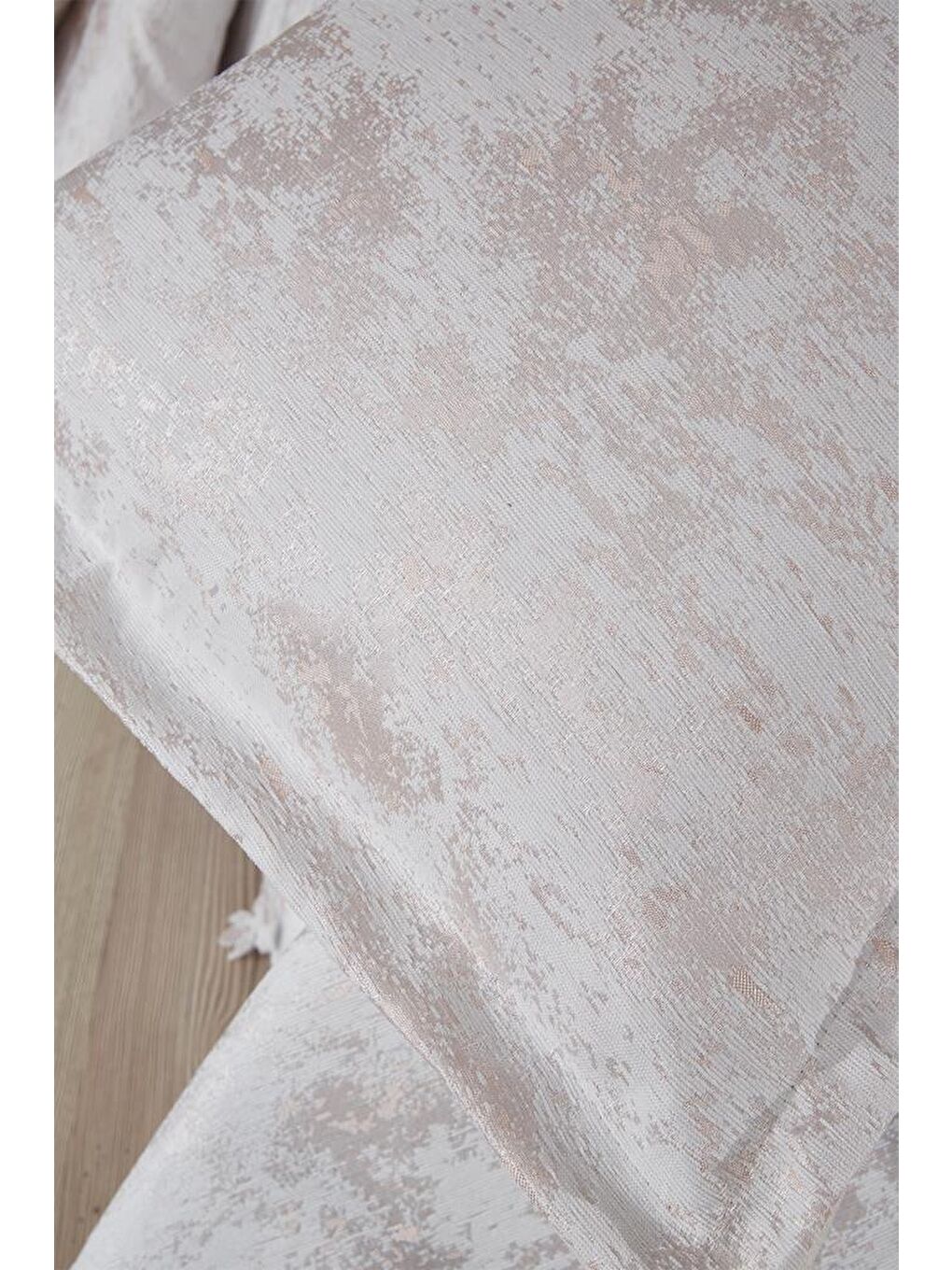 Karışık Fransız Dantelli Alveria Çift Kişilik Yatak Örtüsü 230x250 cm-3