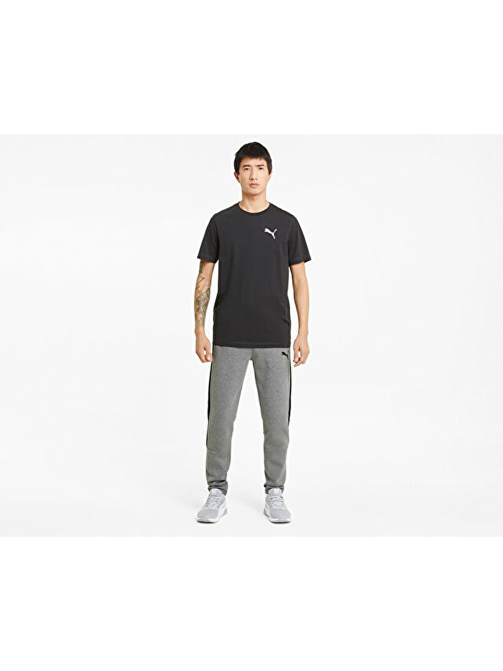 Evostripe Core Pants Erkek Günlük Eşofman Altı 58581403 Gri-2