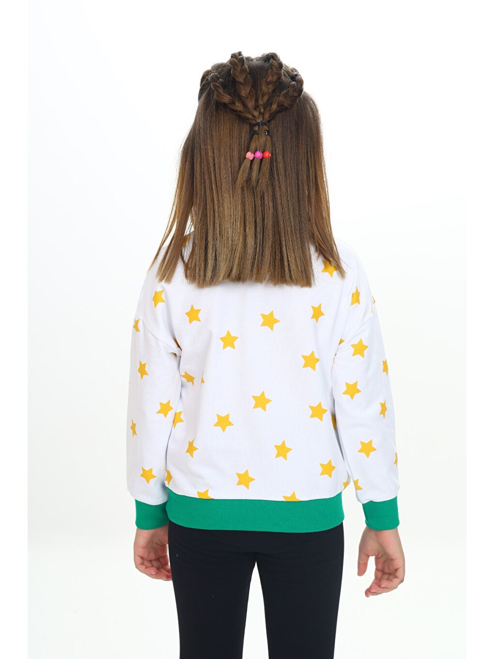 Toontoykids Beyaz Kız Çocuk Baskılı Sweatshirt - 3