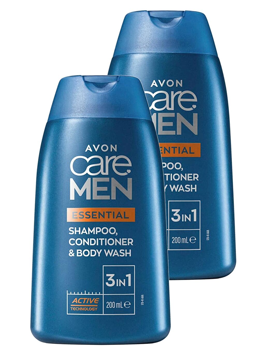 AVON Care Men Essential 3’ü 1 arada Sampuan, Bakım Kremi ve Dus Jeli 200 Ml. İkili Set